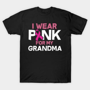 i wear pink for my grandma T-Shirt